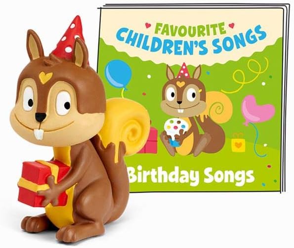 tonies Audio Character for Toniebox, Favourite Children's Songs, Birthday Songs for Children and Parties for Use with Toniebox Music Player (Sold Separately), 50 Mins of Audio for Age 3+